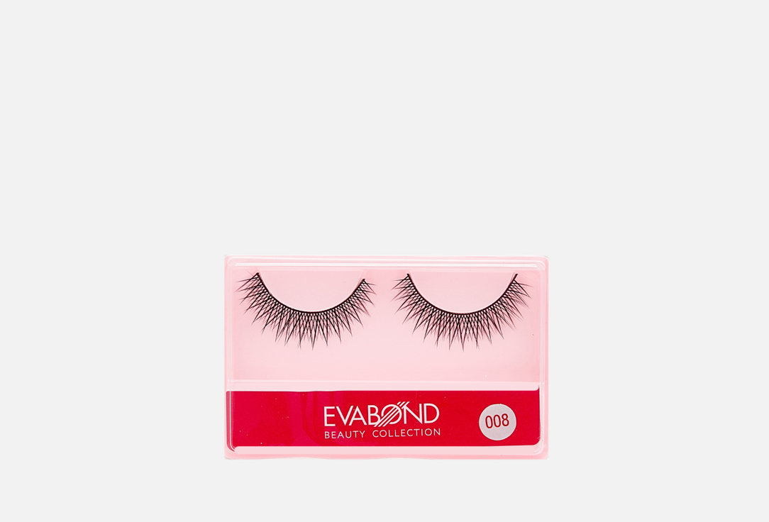 Ресницы накладные EVABOND Eyelashes false 008 2 шт