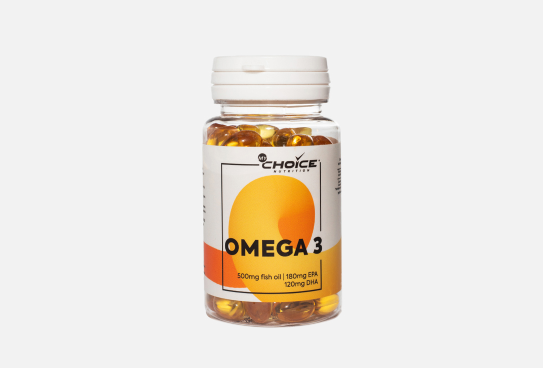 Биологически активная добавка MYCHOICE NUTRITION Omega 3 90 шт биологическая активная добавка mychoice nutrition omega 3 pro 90 шт