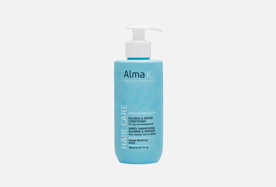 питательная и восстанавливающая маска для волос alma k nourish Питательный кондиционер для волос ALMA K. NOURISH & REPAIR CONDITIONER 300 мл