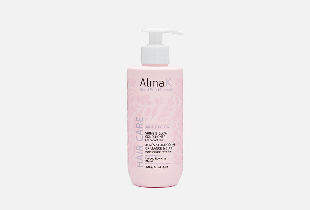 Кондиционер для блеска волос ALMA K. SHINE & GLOW CONDITIONER 300 мл ahuhu shine hyaluron conditioner 200ml