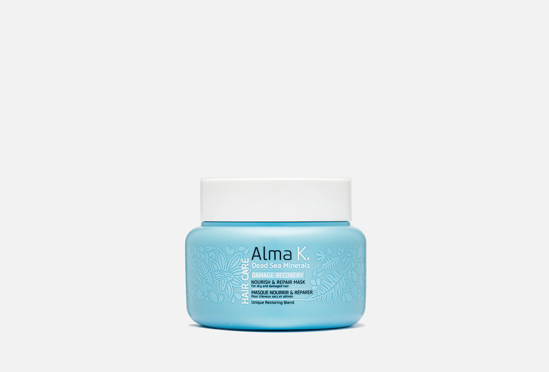

Питательная и восстанавливающая маска для волос ALMA K., NOURISH & REPAIR MASK 200 мл