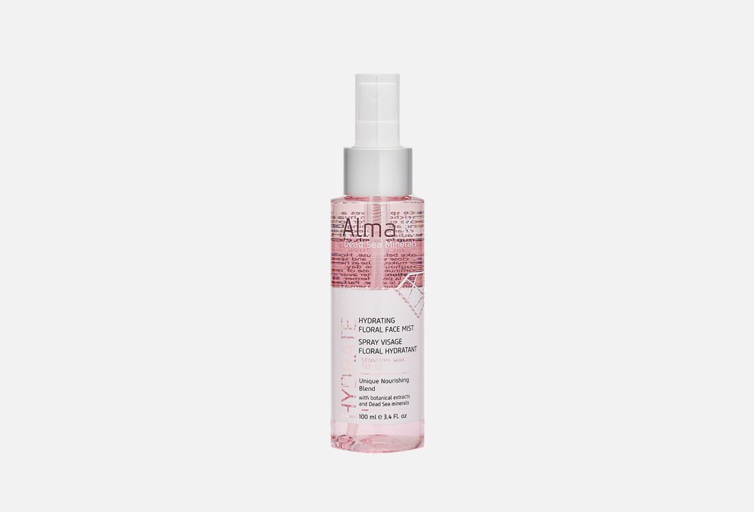 

Увлажняющий мист для лица с цветочным ароматом ALMA K., HYDRATING FLORAL FACE MIST 100 мл