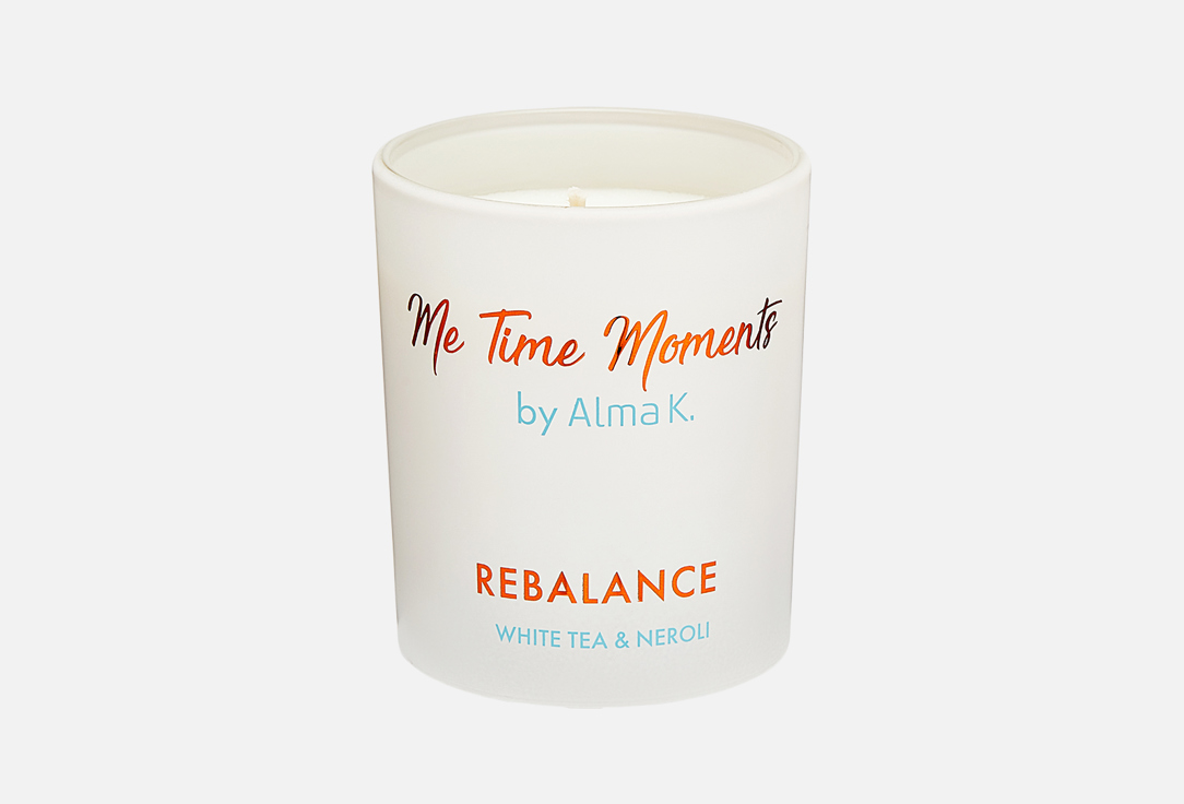 Ароматическая свеча ALMA K. White tea & neroli 190 г michel design works palm breeze soy wax candle