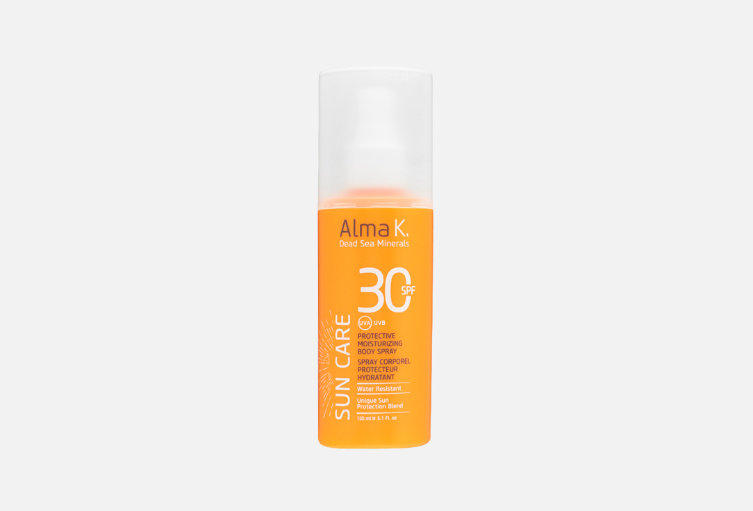 Изображение товара Солнцезащитный увлажняющий спрей для тела SPF 30 Alma K. PROTECTIVE MOISTURIZING BODY SPRAY
