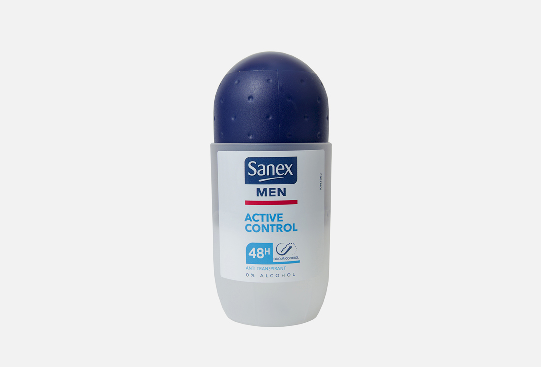 дезодорант-антиперспирант шариковый для тела Sanex Homme active control 48H 