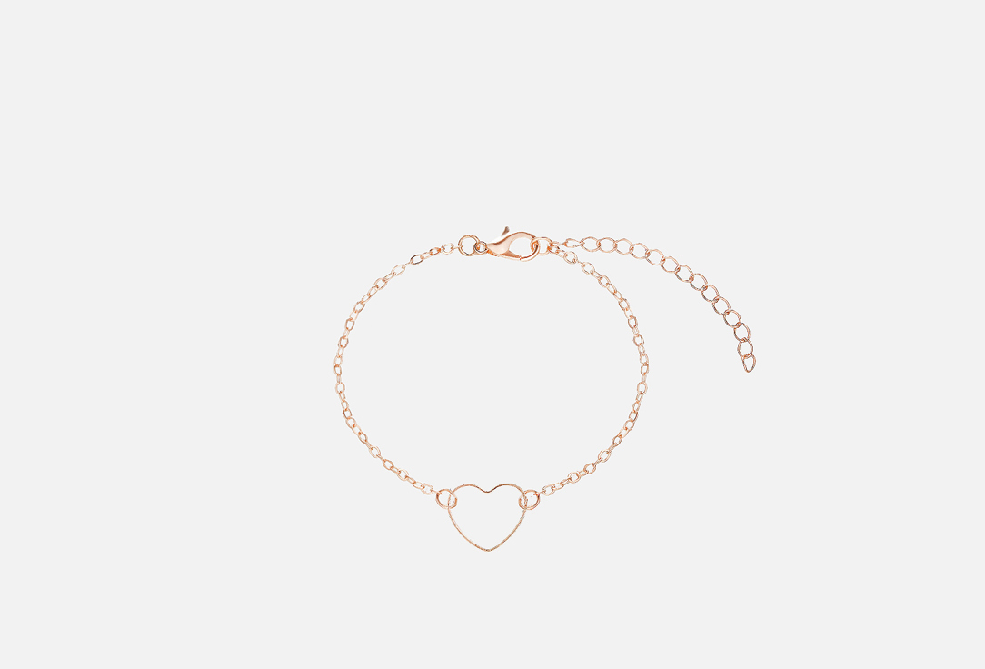 Изображение товара Браслет RINOVA сердце из бижутерного сплава с регулируемой длиной