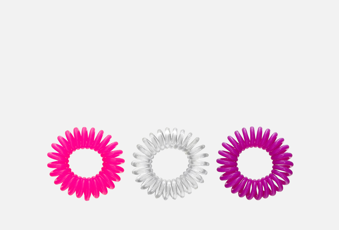 Изображение товара Резинка-пружинка для волос RINOVA ассорти