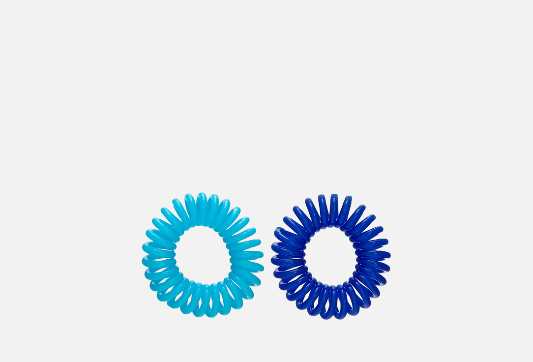 Изображение товара Резинка-пружинка для волос RINOVA сине-голубой