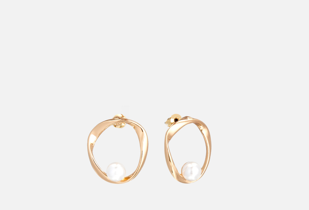 Изображение товара Серьги RINOVA металл, жемчуг