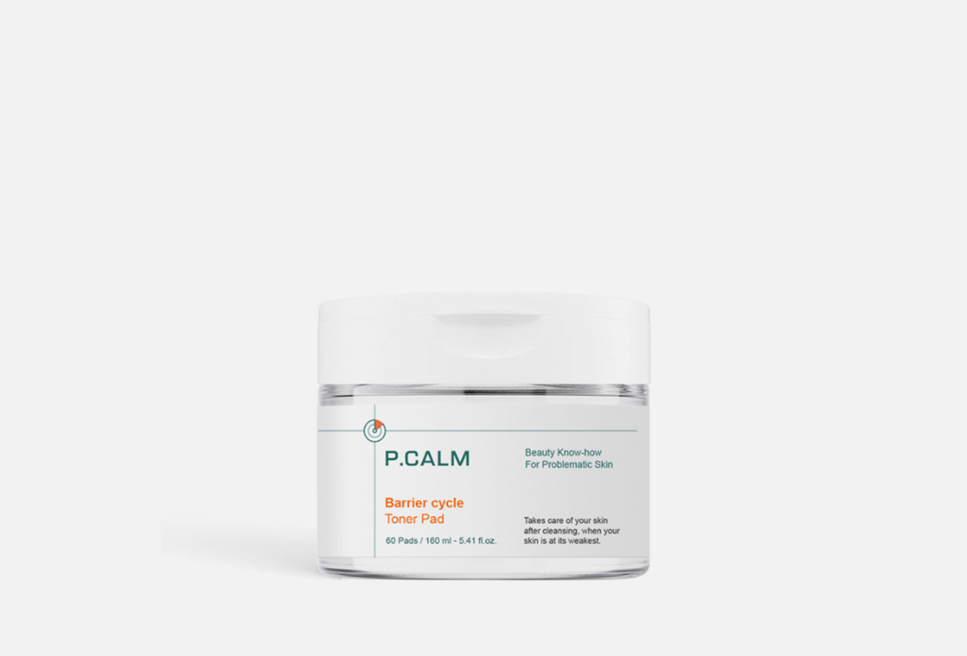 Изображение товара Восстанавливающие тонер-пэды P.calm Barrier Cycle Toner Pad