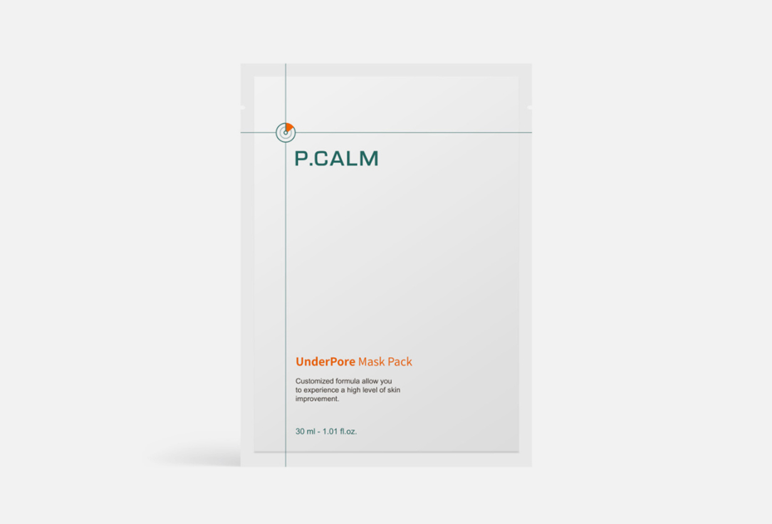 Изображение товара Успокаивающая тканевая маска для лица P.calm UnderPore Mask Pack