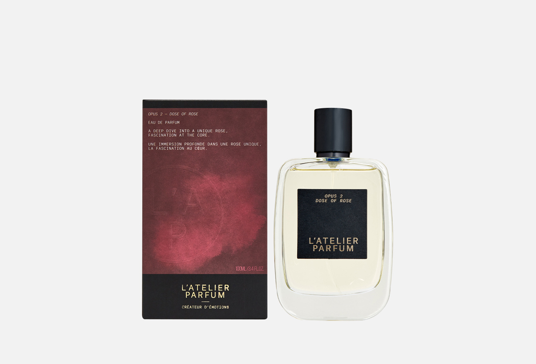 Изображение товара Парфюмерная вода L'atelier parfum DOSE OF ROSE 100 мл унисекс цветочные пряные французия