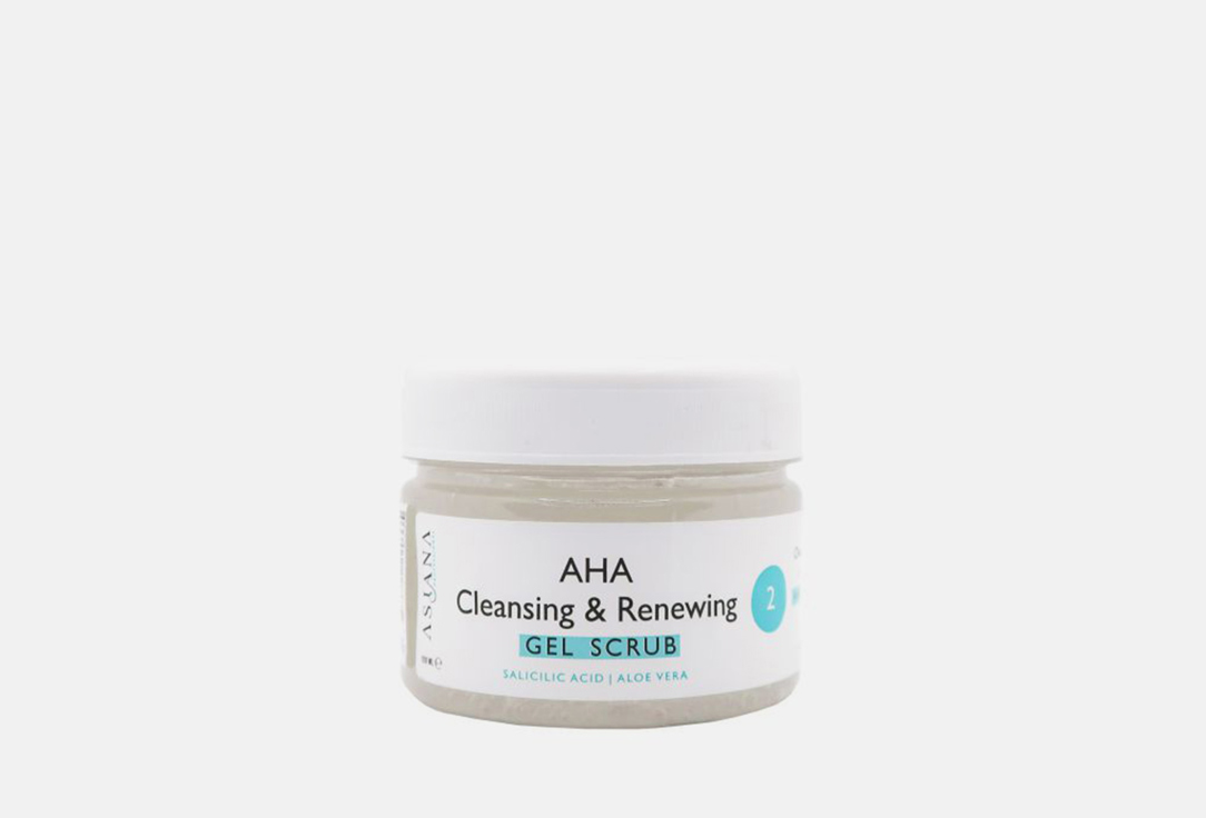 Очищающий гель-скраб Asiana Professional AHA Cleansing&Renewing Gel Scrub 