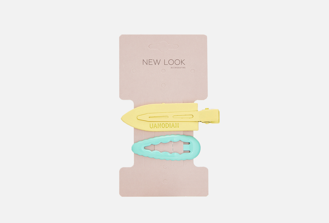 

заколки для волос NEW LOOK, 06226, желтый 2 шт