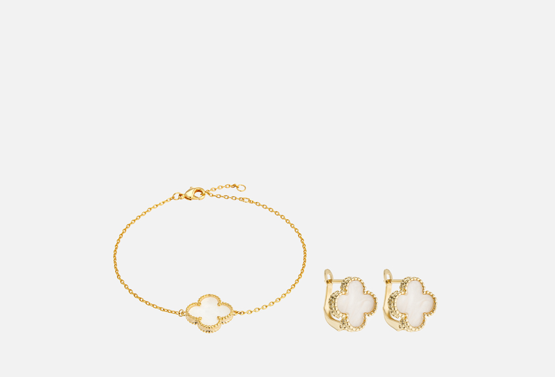 Изображение товара Серьги и браслет New Look 2508 золотой