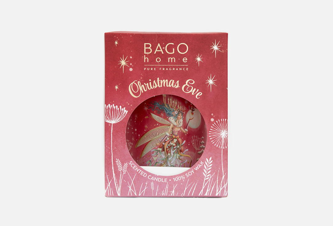 

Ароматическая свеча BAGO HOME, Christmas Eve 132 г