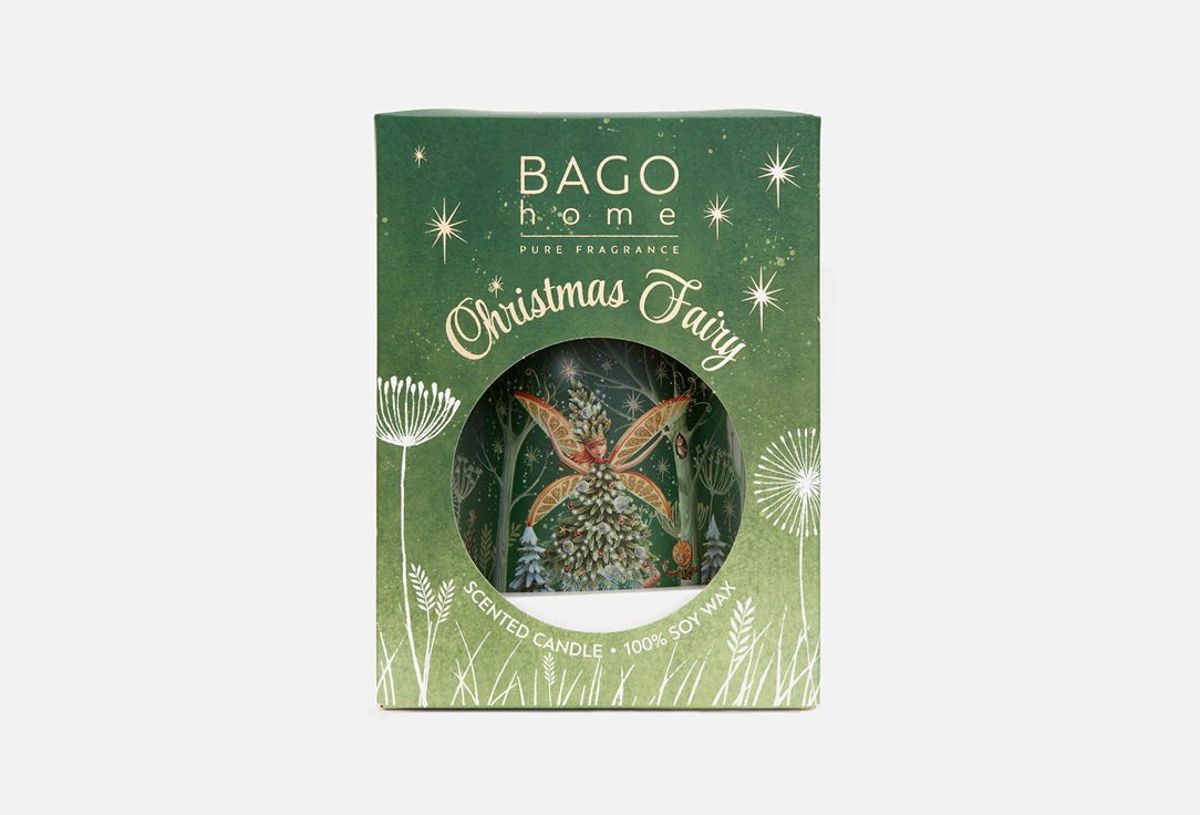 

Ароматическая свеча BAGO HOME, Christmas Fairy 132 г