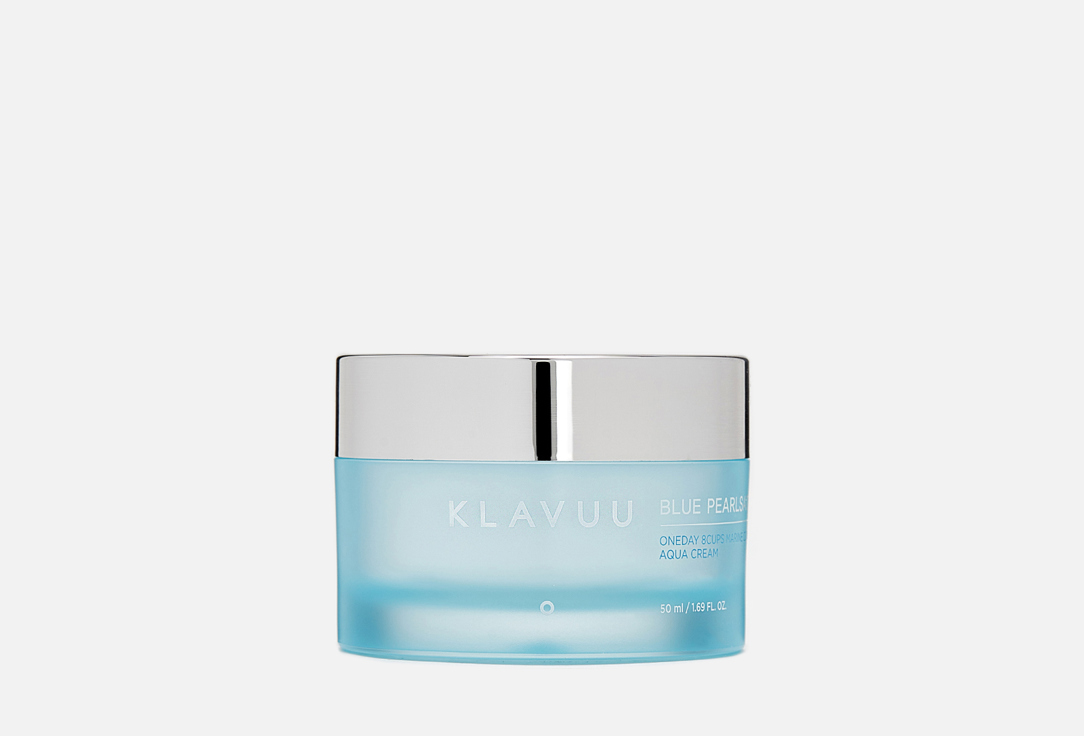 Изображение товара Крем для глубокого увлажнения кожи Klavuu BLUE PEARLSATION ONEDAY 8CUPS MARINE COLLAGEN AQUA CREAM