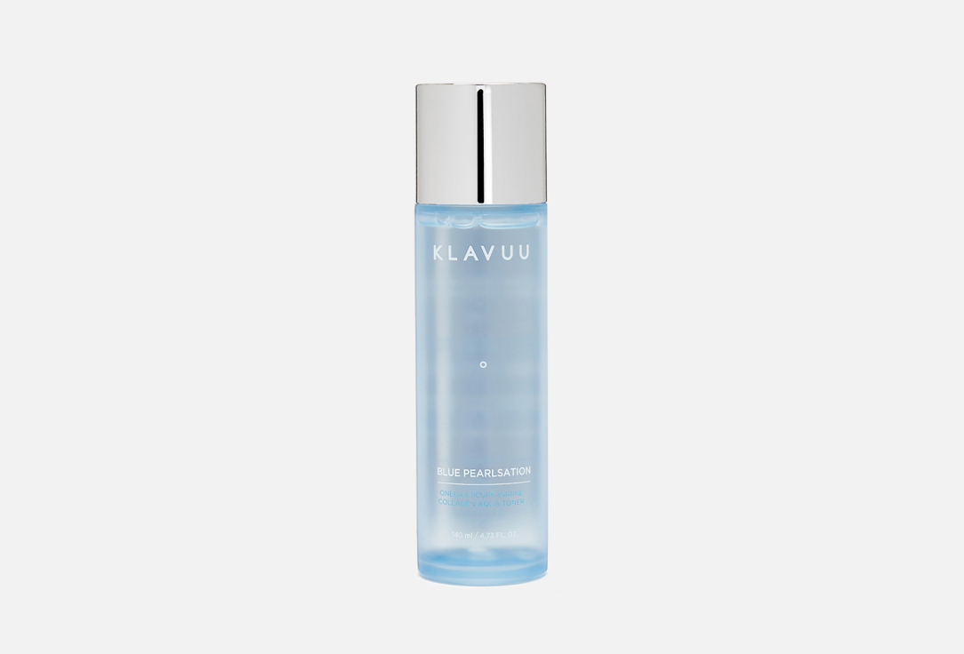 

Увлажняющий и успокаивающий тонер для лица KLAVUU, BLUE PEARLSATION ONEDAY 8CUPS MARINE COLLAGEN AQUA TONER 140 мл