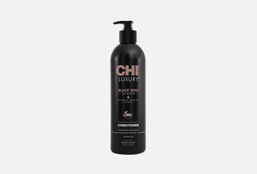 Кондиционер для волос CHI With Black Seed Oil Moisturizing 739 мл шампунь для волос 739 мл chi luxury black seed oil