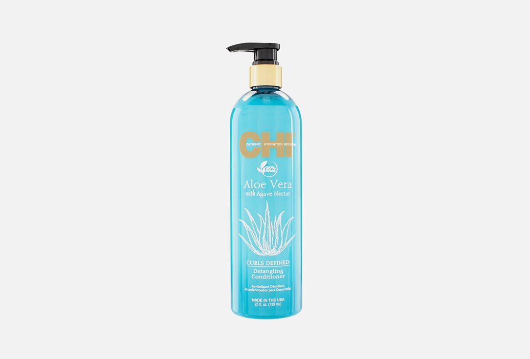 цена Кондиционер для облегчения расчесывания волос CHI Aloe Vera with Agave Nectar 710 мл