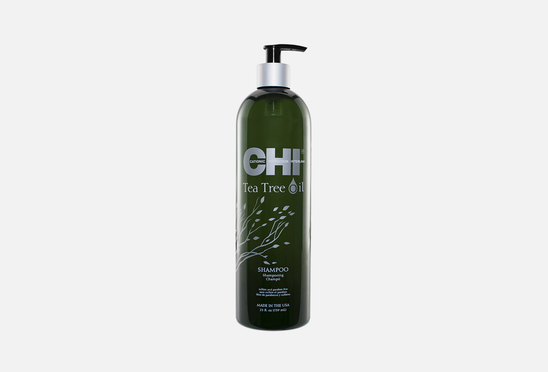Шампунь для волос CHI Tea tree oil 739 мл шампунь для волос chi tea tree oil объём 739 мл