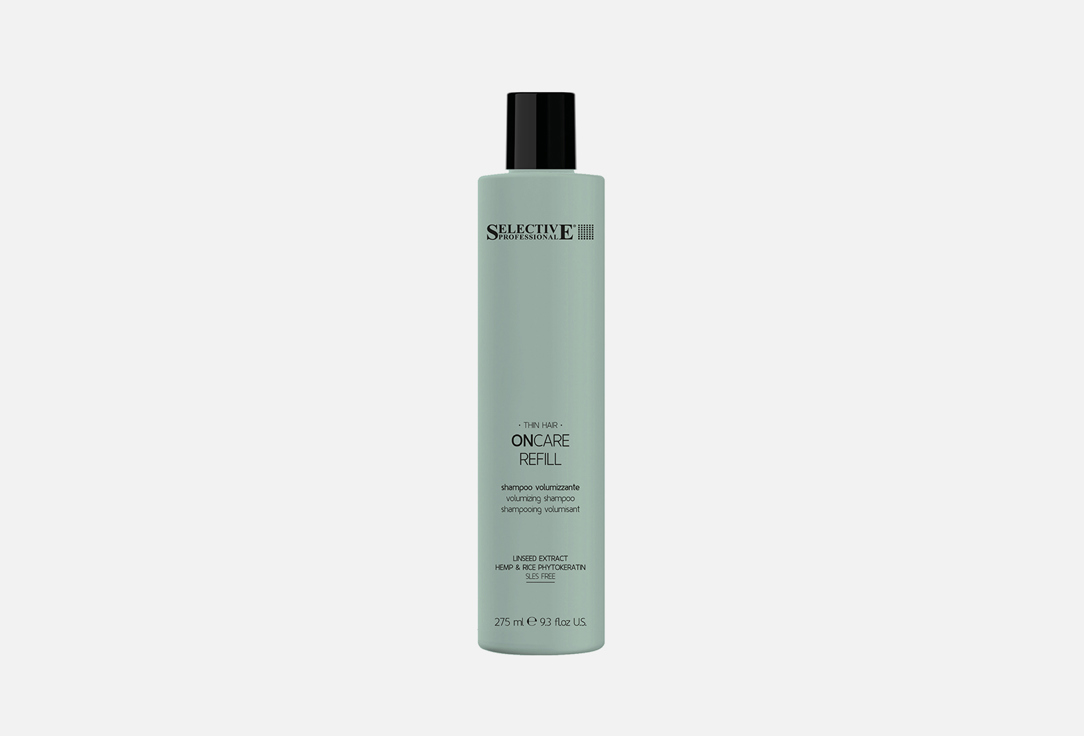 Изображение товара Шампунь-филлер для волос Selective Professional refill volumizing and densifying shampoo