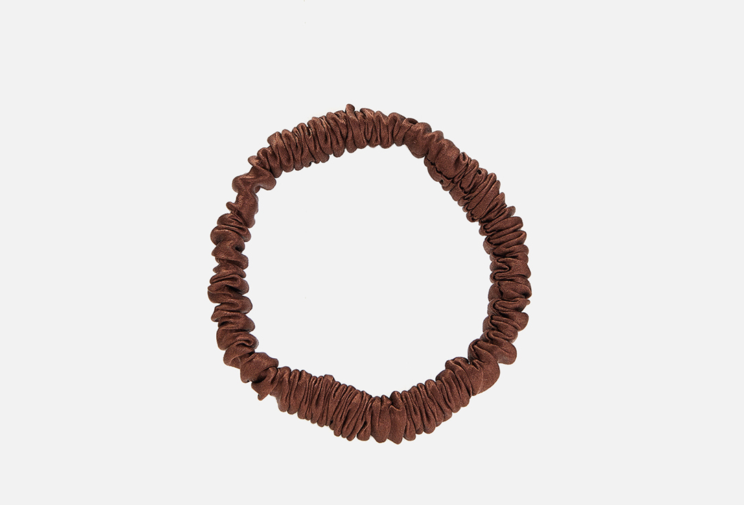 

Шелковая резинка для волос SILK LOVERS, Шоколад 1 шт