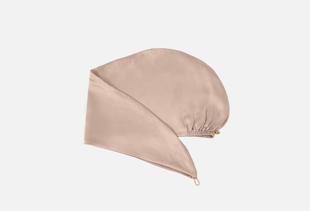 Изображение товара Шелковый тюрбан-полотенце silk lovers кофе