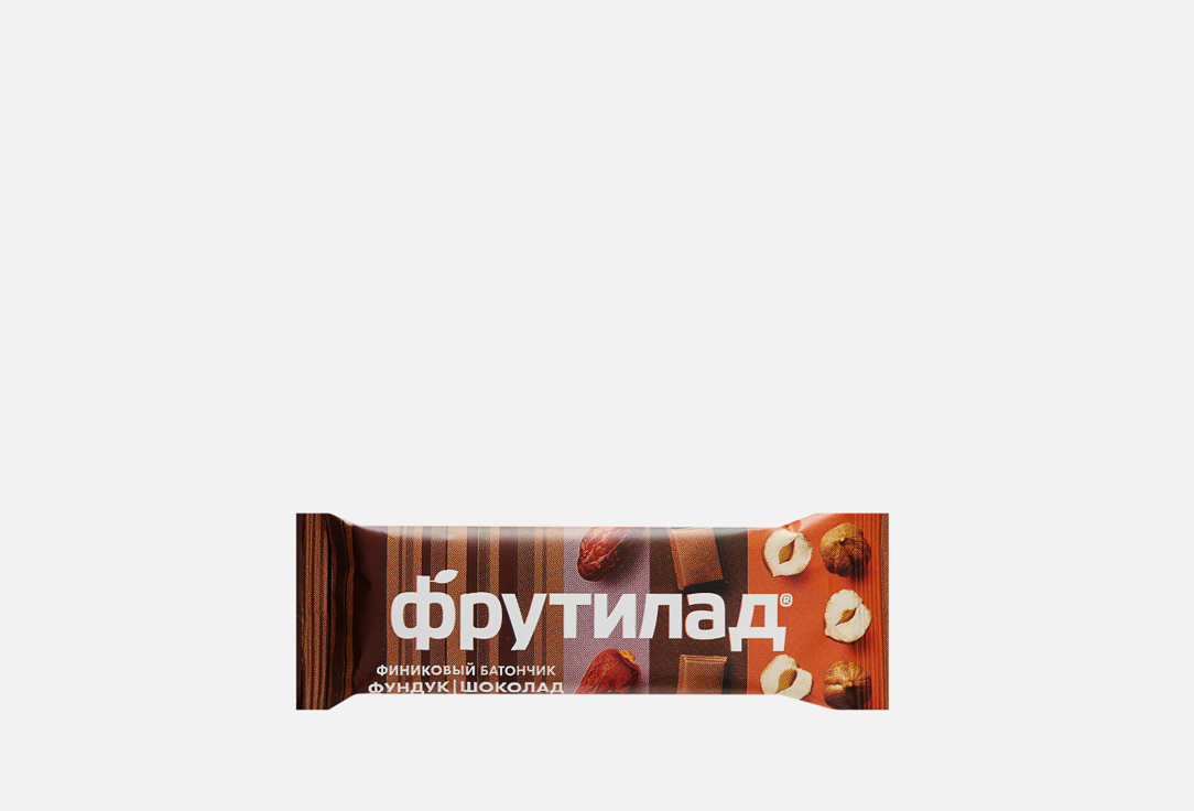 Батончик финиковый ФРУТИЛАД Hazelnut and chocolate 1 шт батончик протеиновый endorphin bar шоколад фундук 60 г