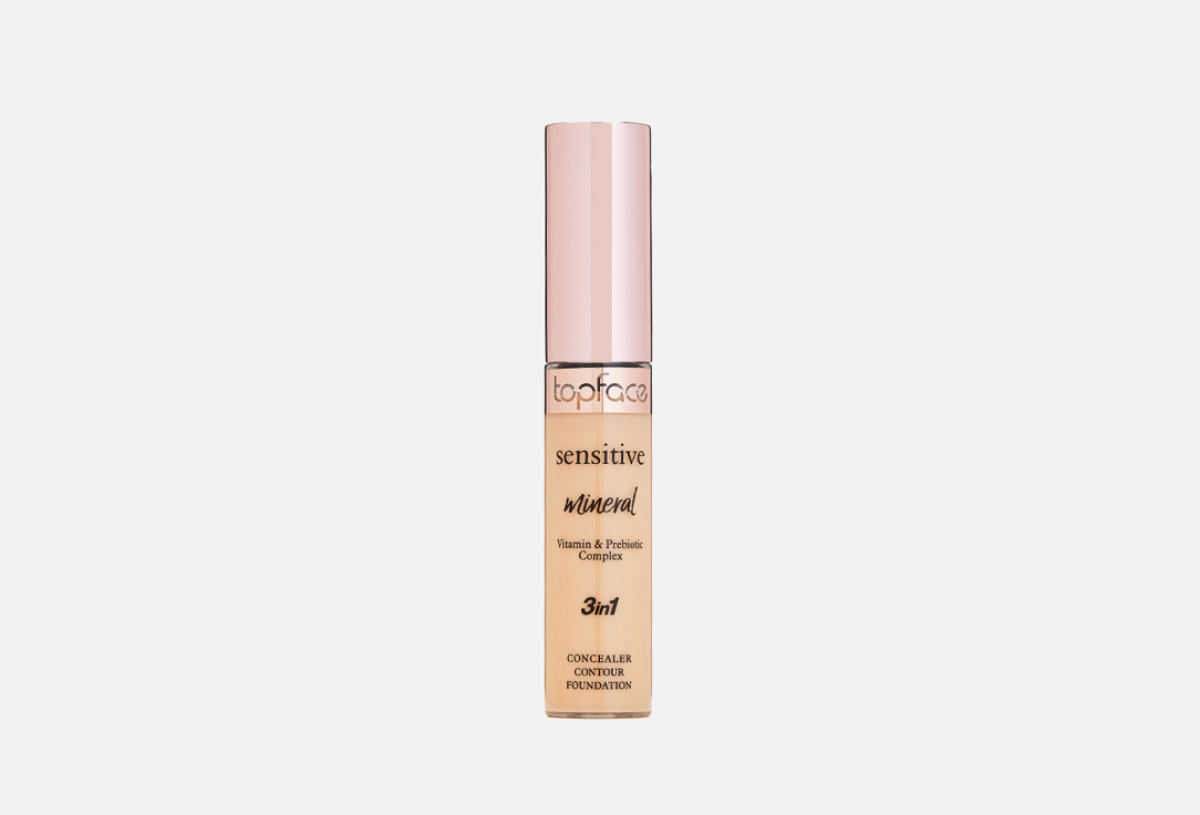 Консилер для лица и глаз TOPFACE Sensitive Mineral Concealer 12 мл 001 topface instyle консилер pt 461
