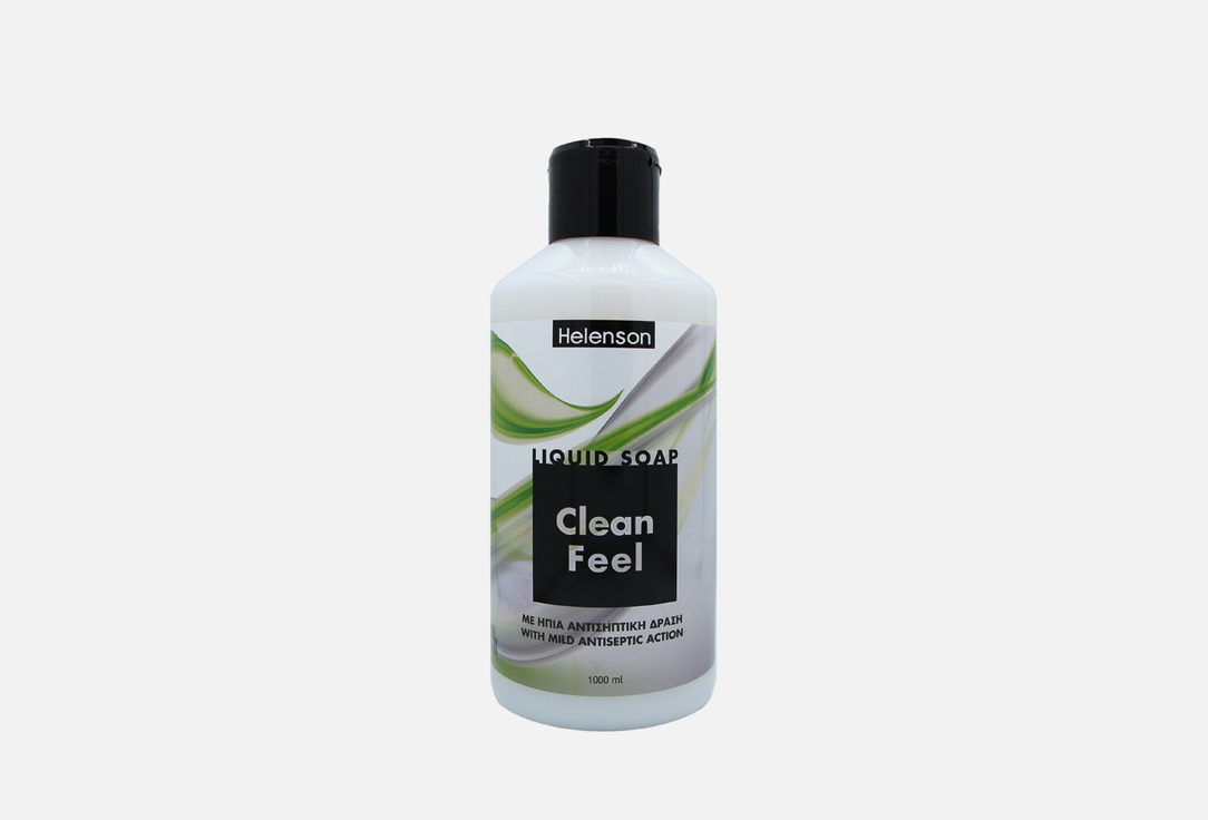 Жидкое мыло для рук HELENSON Clean Feel Antiseptic 1 л мыло жидкое календула 1л конц