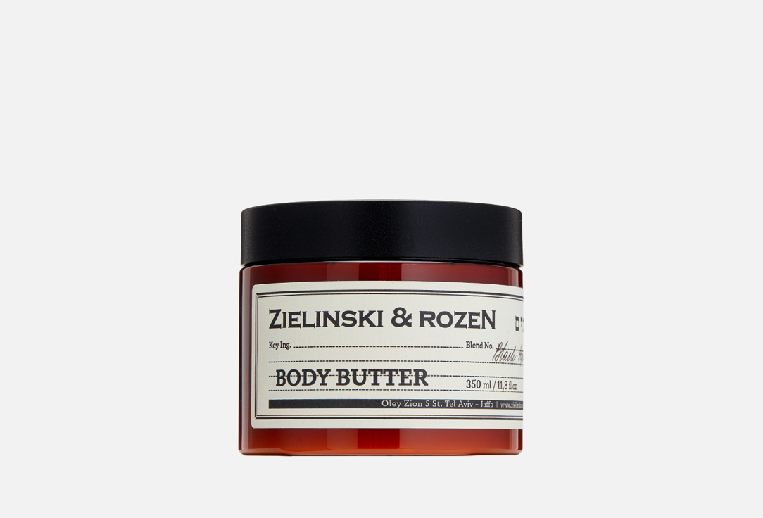 Крем-масло для тела  Zielinski & Rozen Black Pepper & Amber, Neroli  