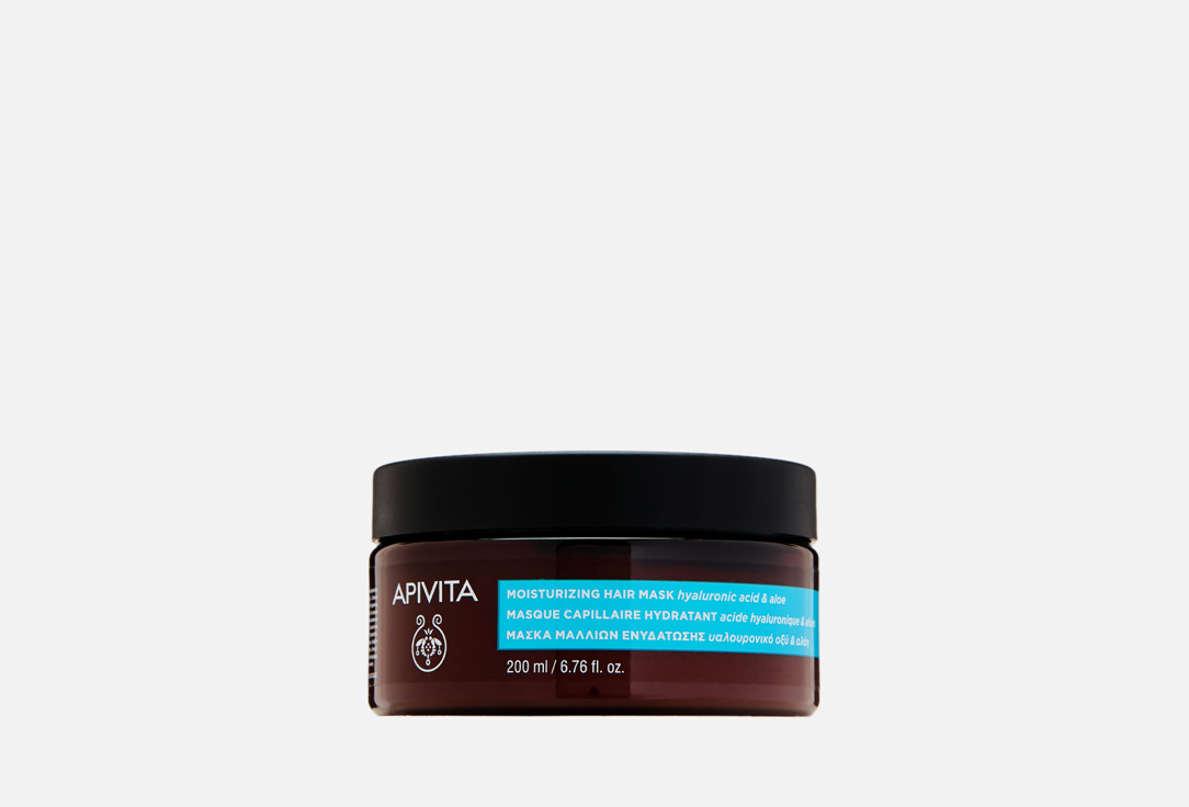 apivita маска nourish Маска для волос APIVITA Hyaluronic acid & aloe 200 мл