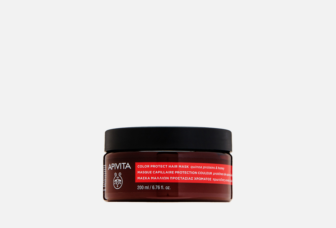 Маска для окрашенных волос APIVITA Quinoa proteins & honey 200 мл