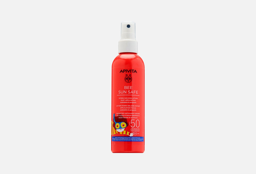 Солнцезащитный спрей SPF50 APIVITA Bee Sun Safe  200 мл