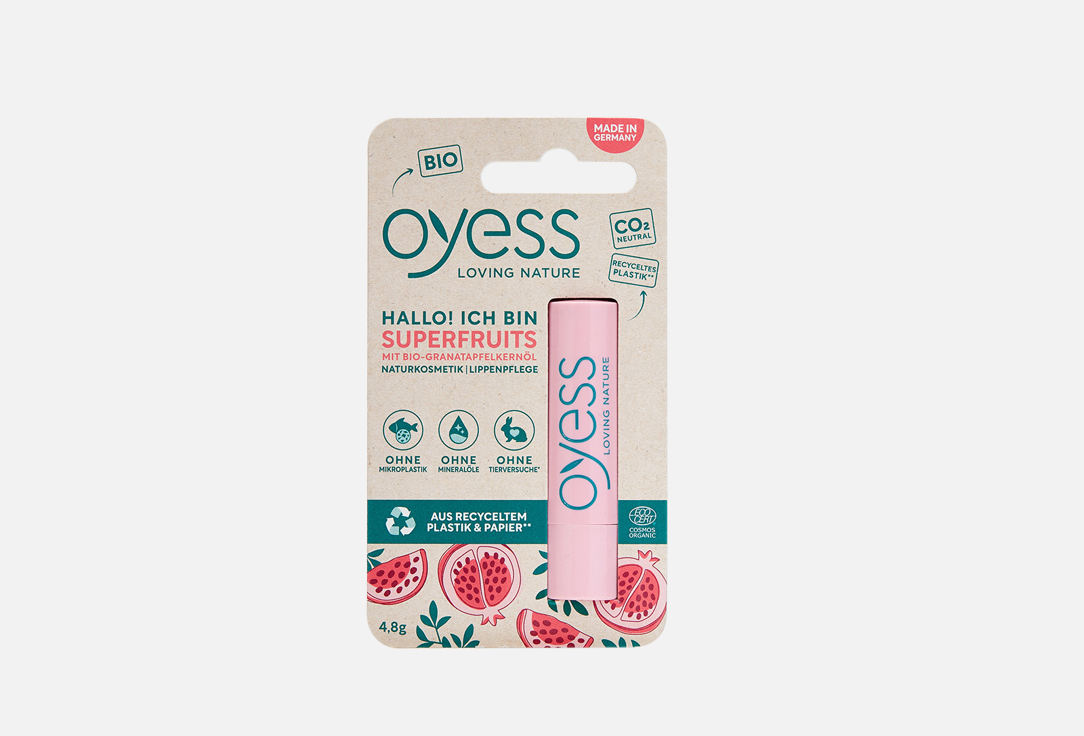 Бальзам для губ OYESS Lip balm Superfruits 4.8 г