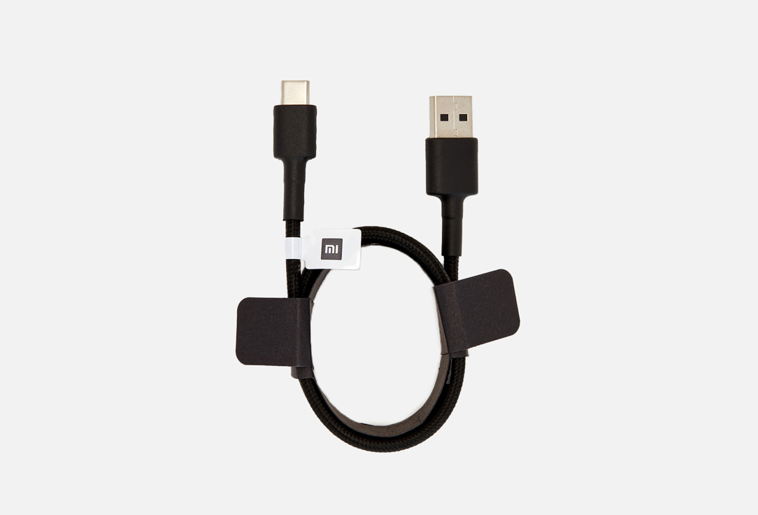 Кабель XIAOMI Mi Braided USB Type-C Cable 100cm Black 1 шт