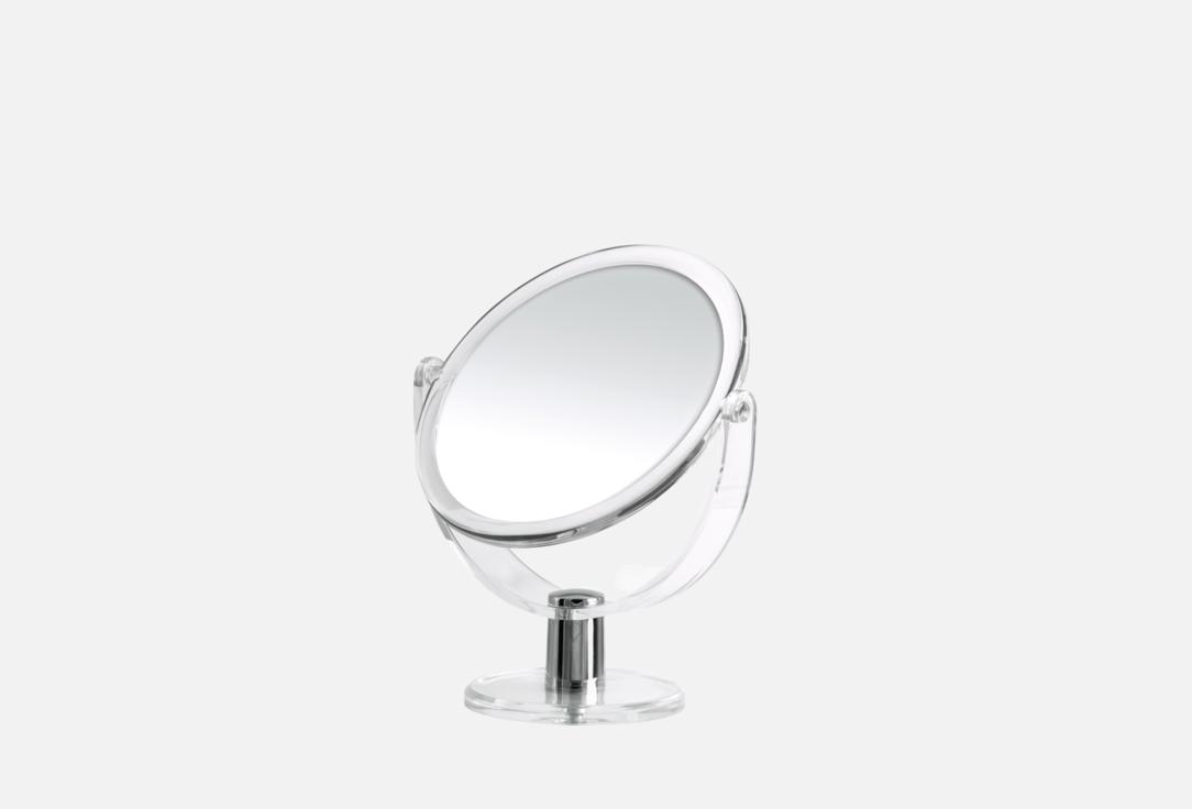 

Зеркало косметическое настольное RIDDER, Серебряный, Kida M, transparent 1 шт