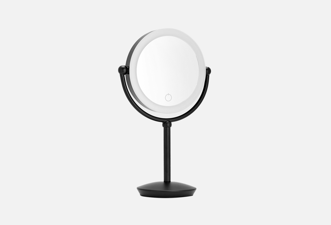 Зеркало с подсветкой RIDDER Moana, чёрный 1 шт зеркало с подсветкой ridder aurora хром 1 шт