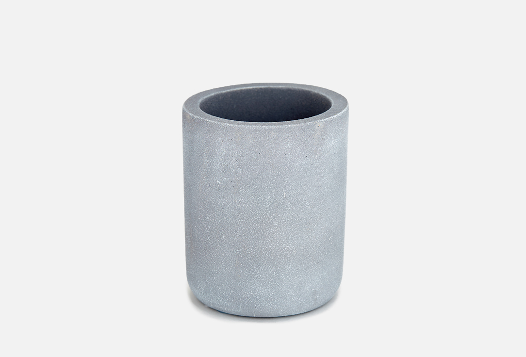 стаканчик для зубной щетки ridder cement серый 1 шт Стаканчик RIDDER Cement, серый 1 шт