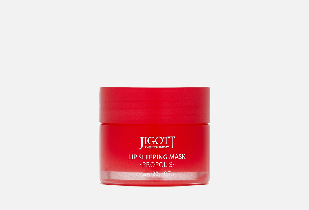 Ночная маска для губ JIGOTT LIP SLEEPING MASK PROPOLIS 20 г ночная восстанавливающая маска для губ janssen cosmetics goodnight lip mask 15 мл