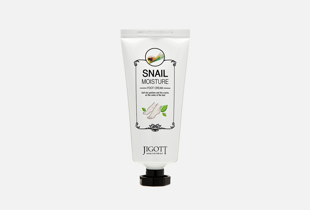Изображение товара Крем для ног с муцином улитки Jigott SNAIL MOISTURE FOOT CREAM