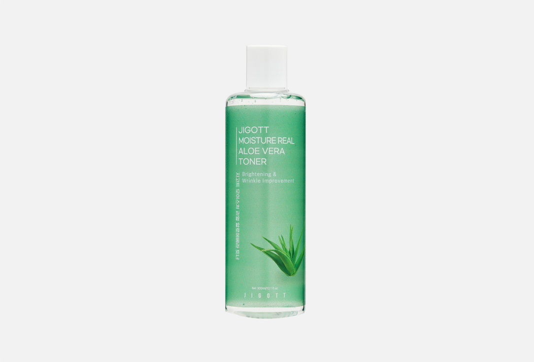 

Тонер JIGOTT, MOISTURE REAL ALOE VERA TONER 300 мл