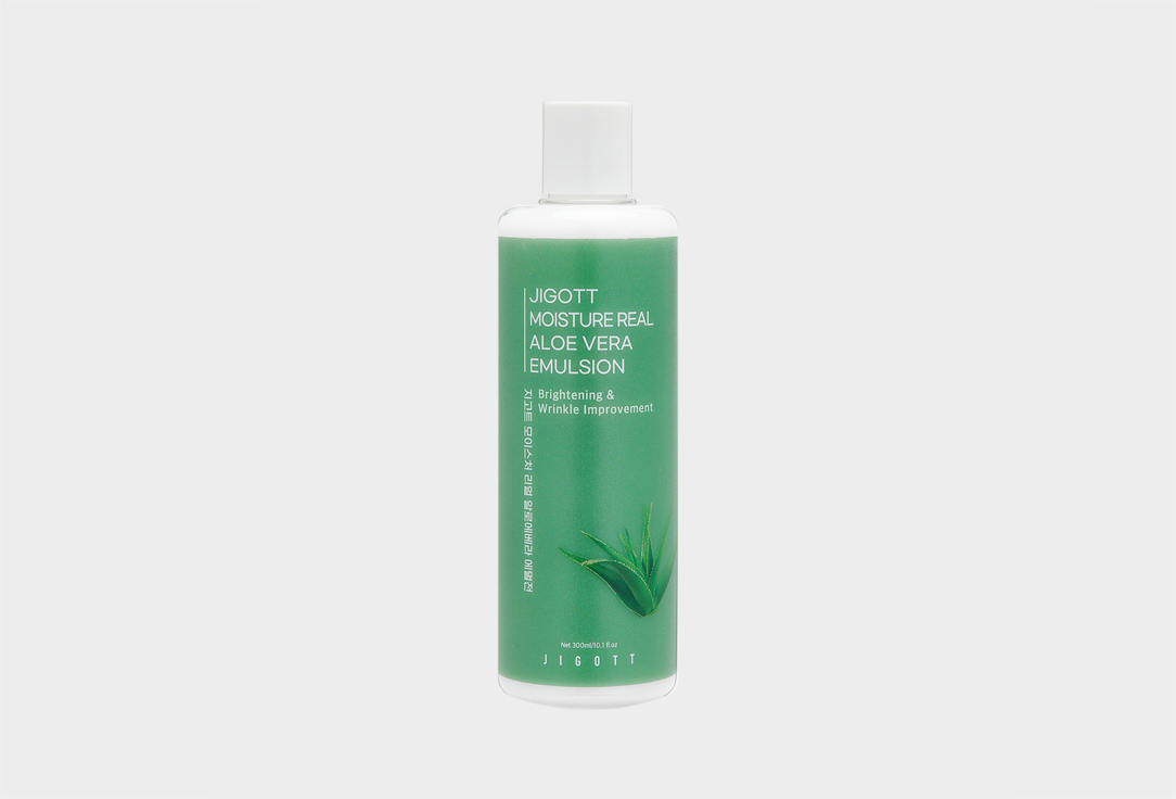 Изображение товара Эмульсия для лица Jigott MOISTURE REAL ALOE VERA EMULSION 300 мл