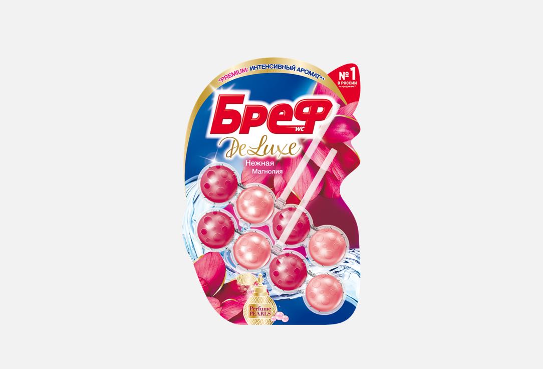 Изображение товара Туалетный блок для унитаза Бреф DeLuxe магнолия 100 г свежий аромат
