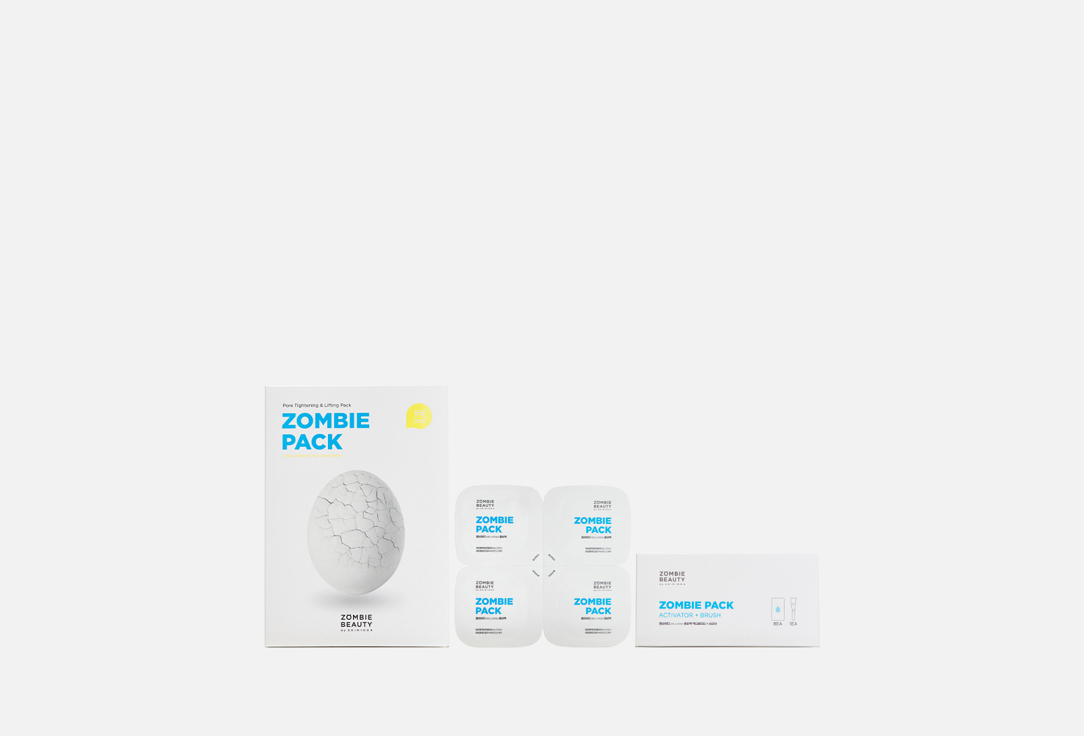 Изображение товара Маски для лица Skin 1004 ZOMBIE BEAUTY ZOMBIE PACK & ACTIVATOR KIT