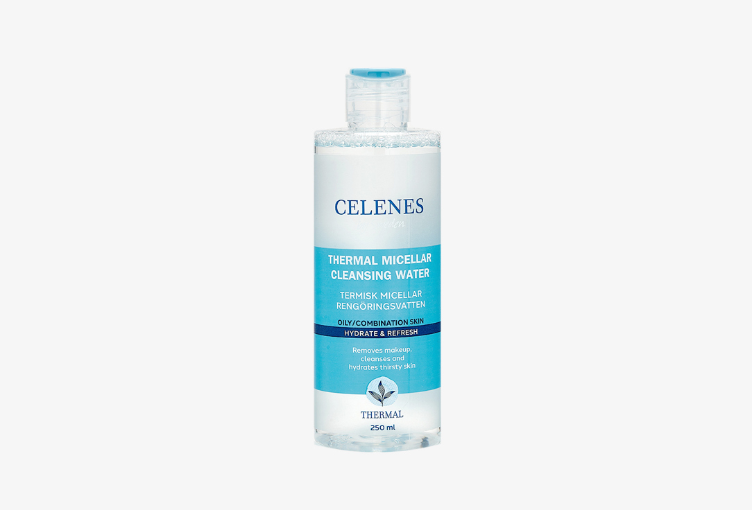 мицеллярная вода CELENES OILY/COMBINATION SKIN 250 мл мицеллярная вода celenes oily combination skin