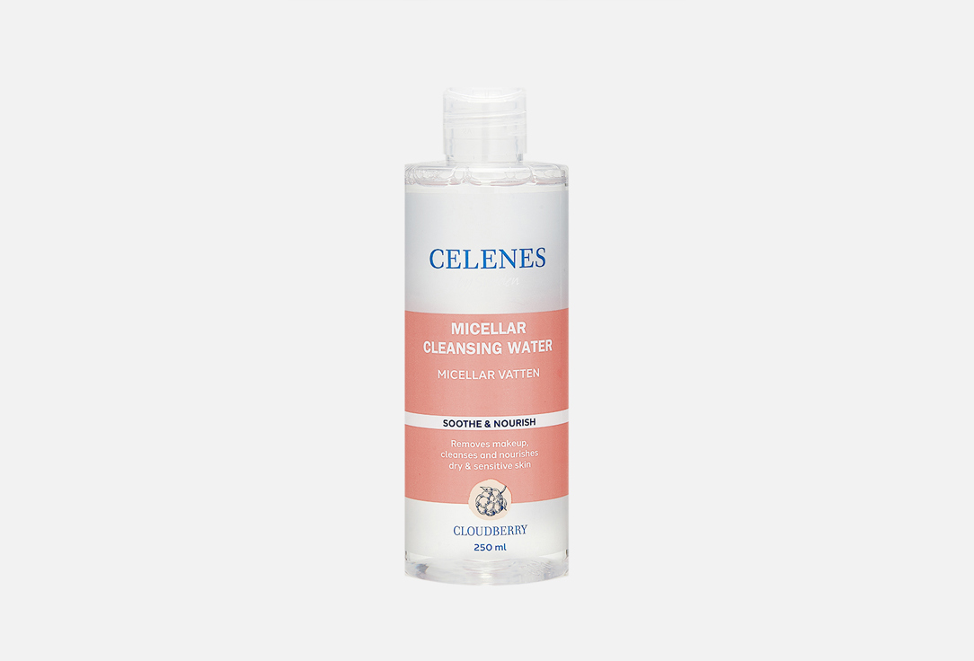 

мицеллярная вода CELENES, CLOUDBERRY 250 мл