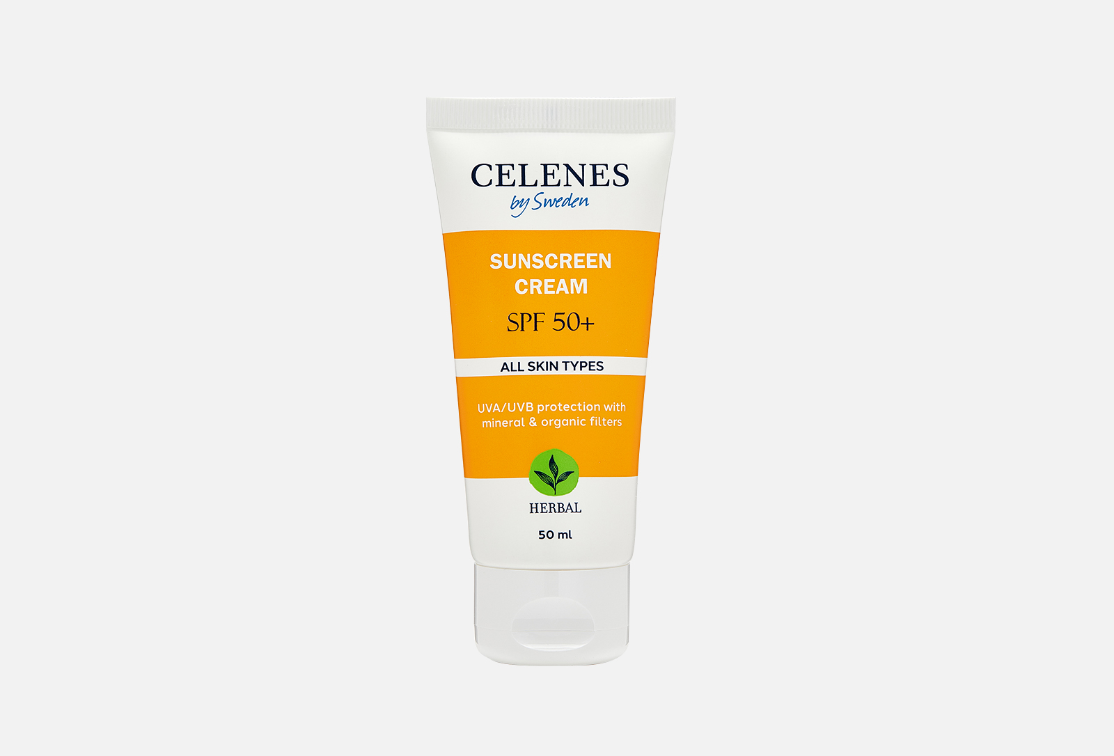Celenes Солнцезащитный крем для лица SPF 50+ SUNSCREEN CREAM 50 мл ...